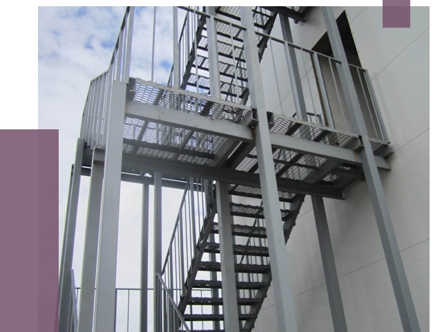 Монтаж пожарных лестниц в Махачкале от 7870 руб.