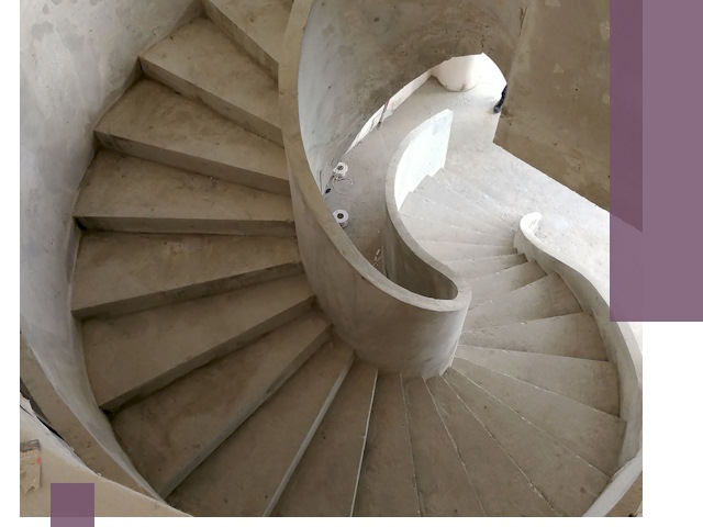 Монтаж бетонных лестниц под ключ в Махачкале быстро и надежно