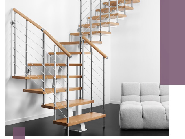 Модульные лестницы под ключ в Махачкале — монтаж и изготовление