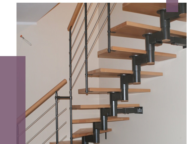 Изготовление модульных лестниц в Махачкале от 11649 руб. 