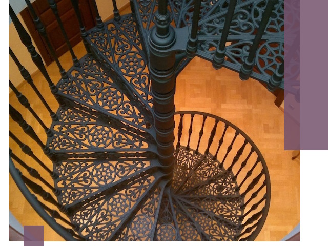 Винтовые лестницы под ключ в Махачкале: производство и монтаж