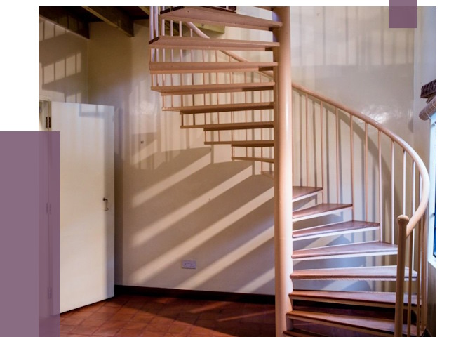 Изготовление винтовых лестниц на заказ в Махачкале от 77145 руб. | ПРОЛЁТ-Мхч