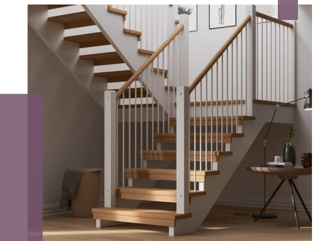 Маршевые лестницы в Махачкале от 38572 руб. — монтаж | ПРОЛЁТ-Мхч