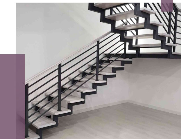 Лестницы на металлокаркасе под ключ в Махачкале от 12944 руб. | ПРОЛЁТ-Мхч