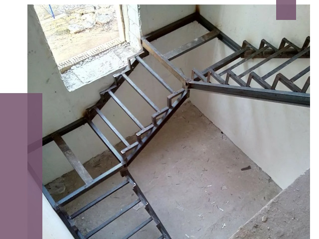 Монтаж лестниц на металлокаркасе в Махачкале от 12944 руб. — ПРОЛЁТ-Мхч