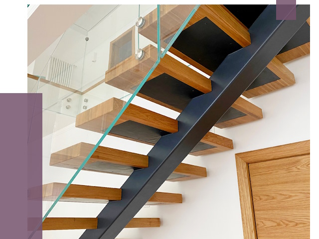 Лестницы на монокосоуре в Махачкале от 19157 руб. под ключ | ПРОЛЁТ-Мхч