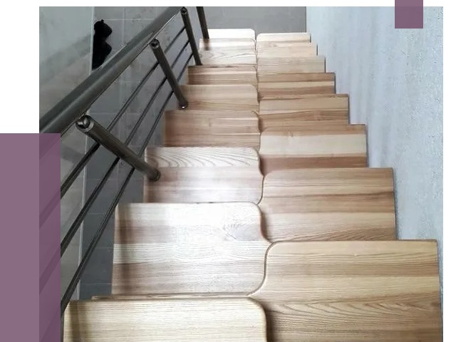 Лестницы гусиный шаг в Махачкале от 13203 руб. под ключ | ПРОЛЁТ-Мхч