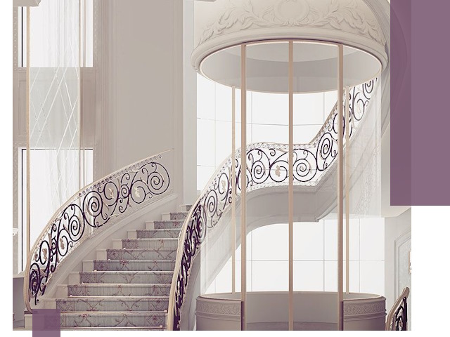 Элитные лестницы на заказ высокого класса в Махачкале