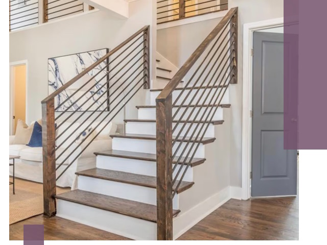 Лестницы для коттеджа под ключ в Махачкале — изготовление и монтаж