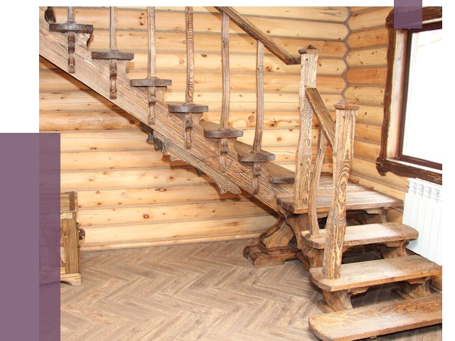 Лестницы в баню в Махачкале от 19364 руб. — изготовление | ПРОЛЁТ-Мхч