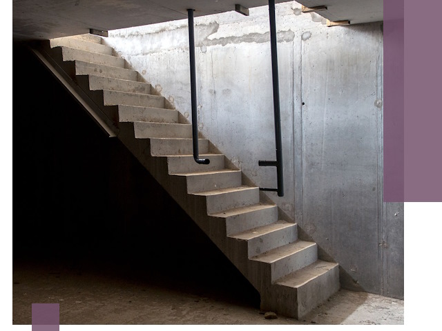 Изготовление и монтаж лестниц в подвале в Махачкале