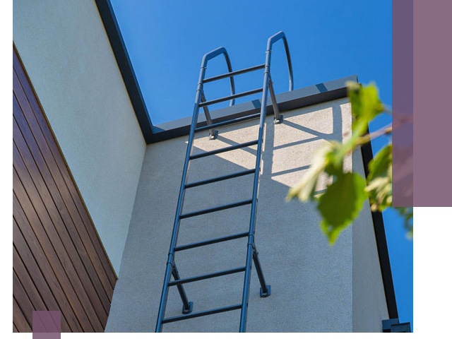 Лестницы на крышу в Махачкале — изготовление, монтаж, демонтаж