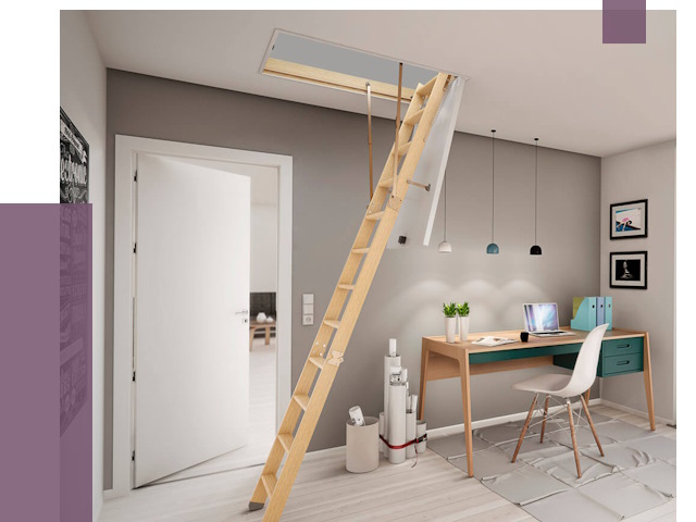 Чердачные лестницы в Махачкале — от 14756 руб. | ПРОЛЁТ-Мхч