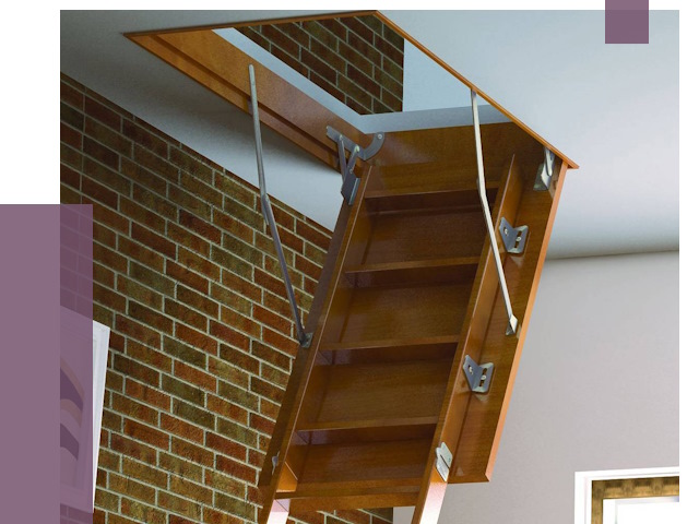 Установка чердачной лестницы в Махачкале от 7922 руб. | ПРОЛЁТ-Мхч