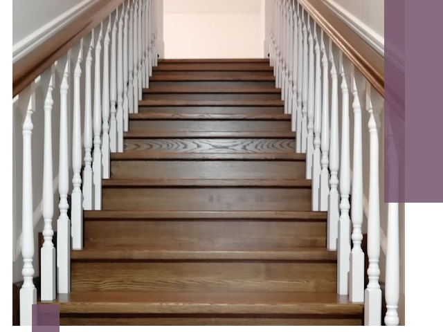 Лестницы из ясеня на заказ в Махачкале — изготовление и монтаж