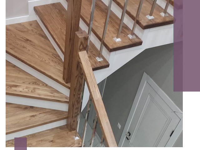 Обшивка металлических лестниц под ключ в Махачкале