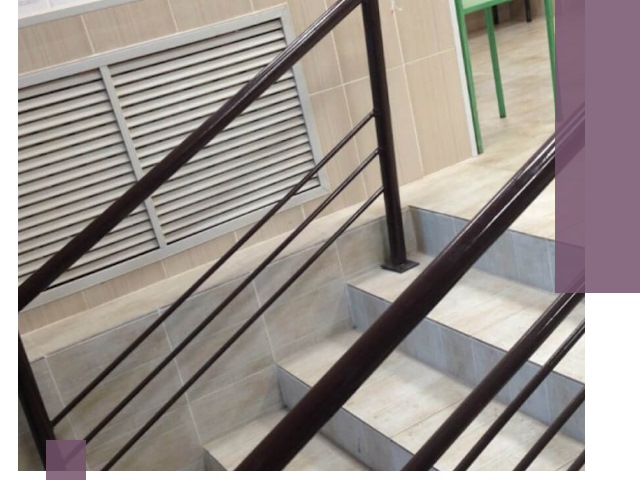 Изготовление перил из металла под ключ в Махачкале