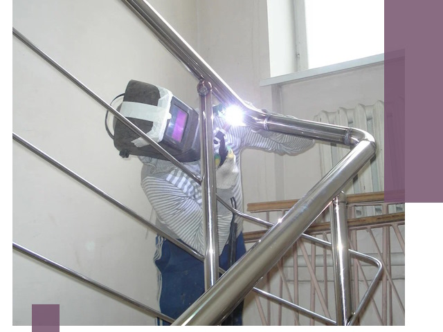 Монтаж перил и ограждений качественно в Махачкале