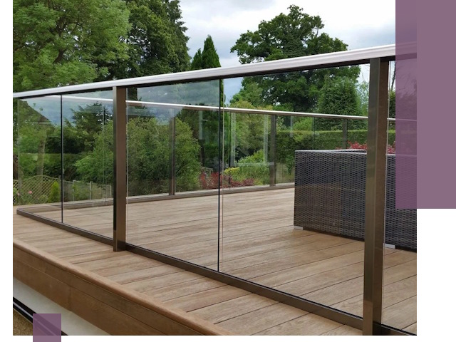 Алюминиевые перила на заказ в Махачкале — монтаж и гарантия