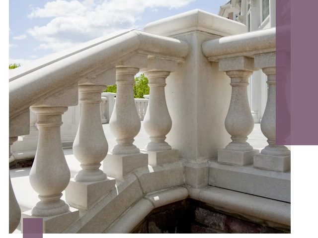 Балюстрады из металла и камня под ключ в Махачкале