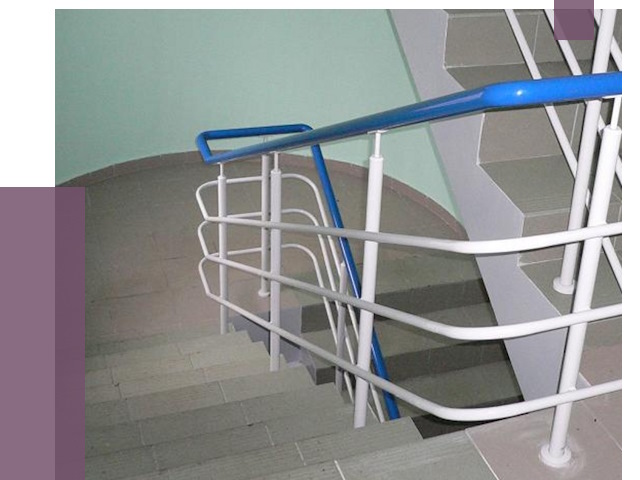 Перила в подъезде в Махачкале — установка и замена от 7507 руб. | ПРОЛЁТ-Мхч