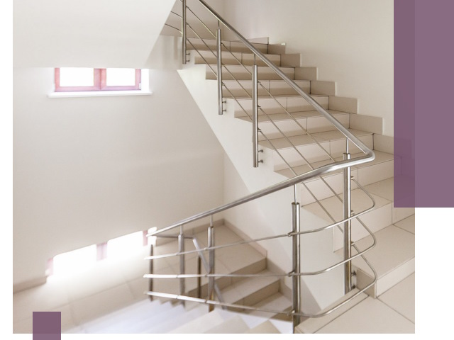 Установка и замена перил в подъезде в Махачкале