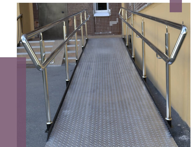 Пандусы в Махачкале от 12426 руб. — установка для инвалидов | ПРОЛЁТ-Мхч