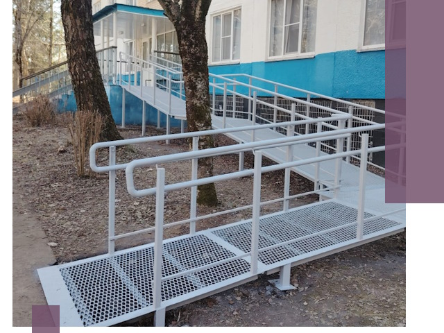 Пандусы под ключ в Махачкале: изготовление, монтаж и демонтаж