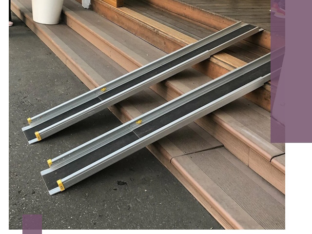 Телескопические пандусы под ключ в Махачкале — изготовление и монтаж