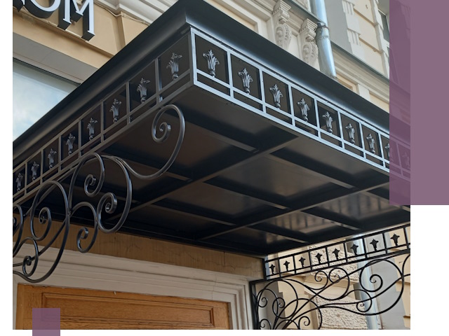 Ремонт козырьков и навесов в Махачкале — быстро и качественно