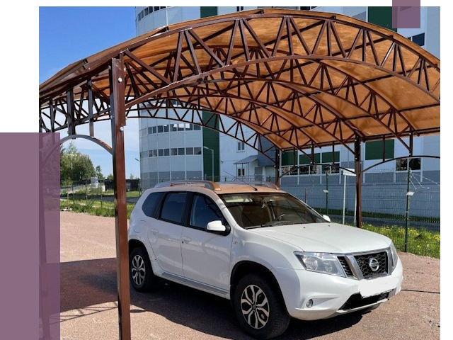 Недорогие навесы в Махачкале от 43491 руб.  | ПРОЛЁТ-Мхч