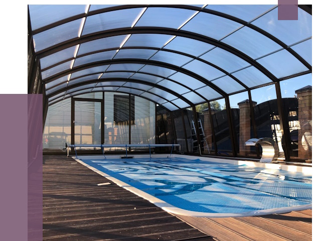 Навесы для бассейна в Махачкале от 16982 руб. под ключ | ПРОЛЁТ-Мхч