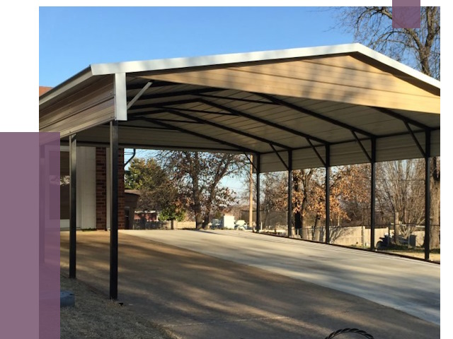 Двускатные навесы в Махачкале от 8129 руб. | ПРОЛЁТ-Мхч