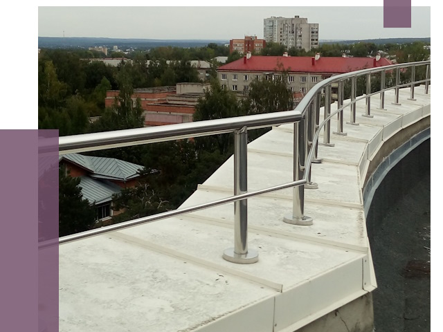 Парапеты и ограждения кровли в Махачкале от 5022 руб.