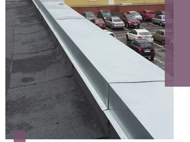 Изготовление парапетов из металла и нержавейки в Махачкале