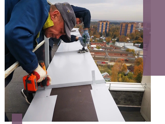 Монтаж парапетов в Махачкале — установка прочных металлических ограждений