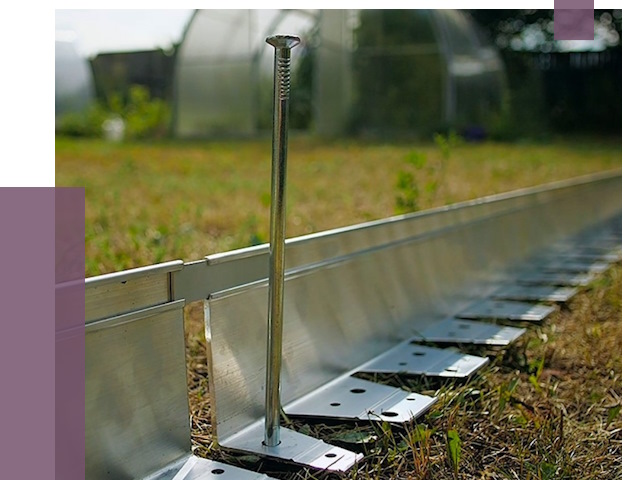 Металлические бордюры для газона в Махачкале от 4349 руб. | ПРОЛЁТ-Мхч