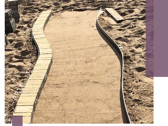 Металлические бордюры для тротуаров в Махачкале — прочные и долговечные