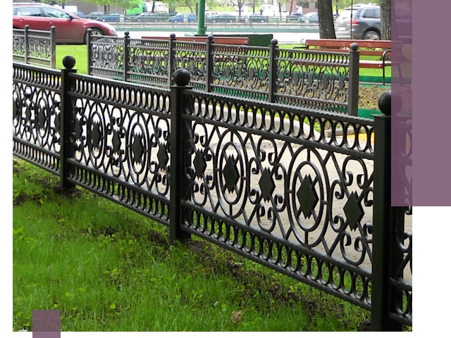 Секционные газонные ограждения под ключ в Махачкале