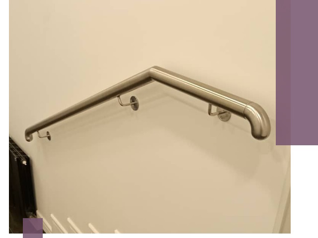 Изготовление пристенных поручней в Махачкале под ключ за сроки