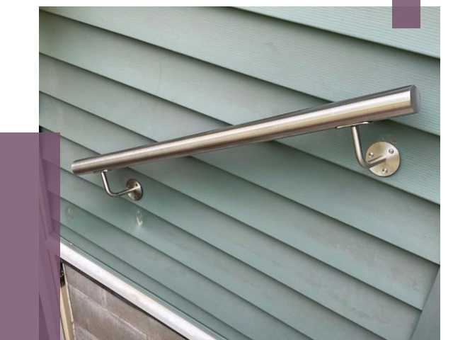 Поручни из нержавеющей стали в Махачкале от 7766 руб.  | ПРОЛЁТ-Мхч