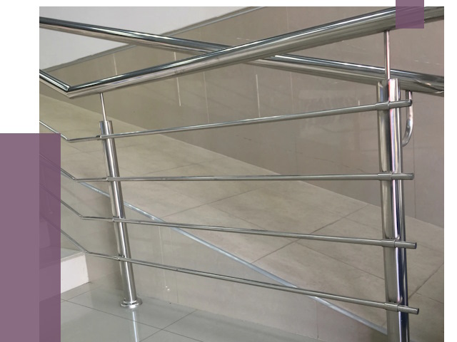 Изготовление поручней из нержавеющей стали в Махачкале